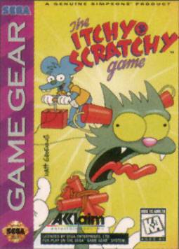 Itchy and Scratchy Game (Sega Game Gear) (ONLINE ORDER ONLY)