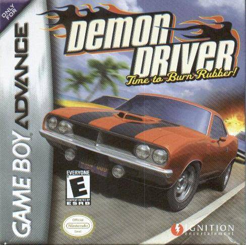 Demon Driver: Time to Burn Some Rubber (Gameboy Advance) (ONLINE ORDER ONLY)