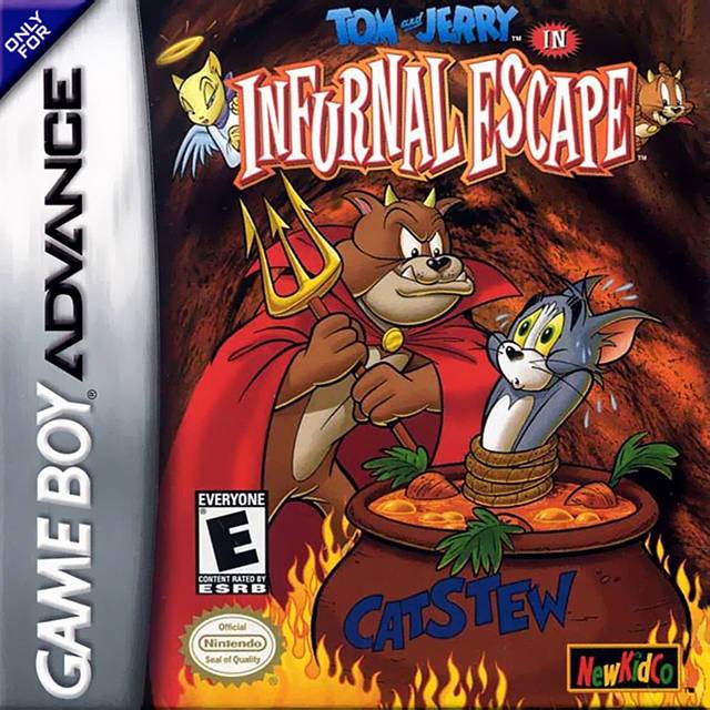 Tom and Jerry In Infurnal Escape (Gameboy Advance) (ONLINE ORDER ONLY)