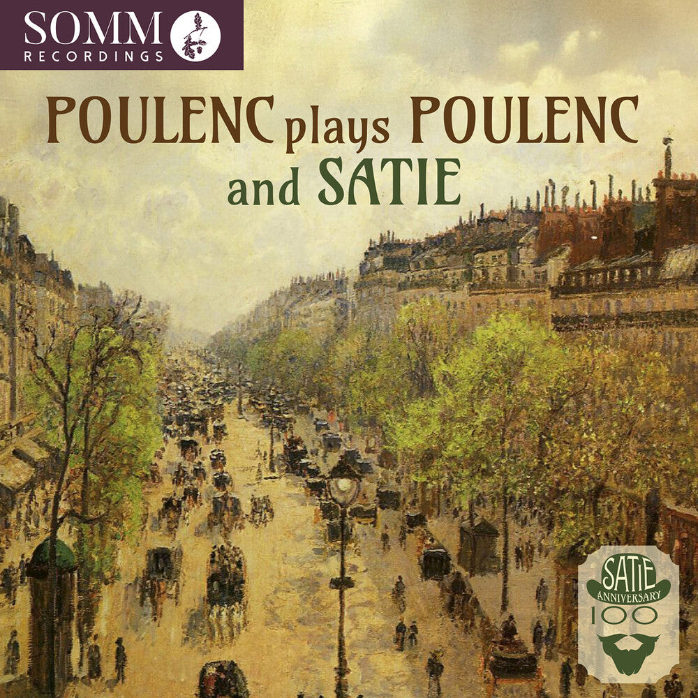 Poulenc Plays Poulenc & Satie [CD]