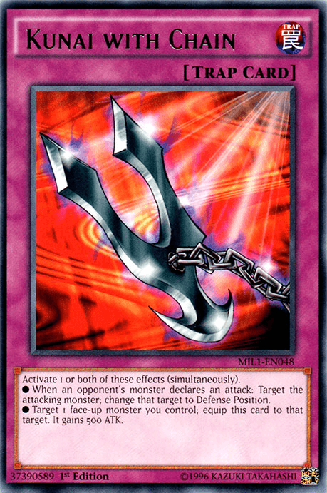 Kunai with Chain [MIL1-EN048] Rare (ONLINE ORDER ONLY)