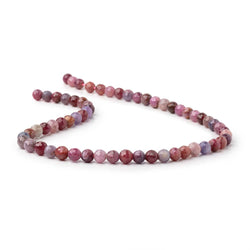 6.5-7mm Sapphire and Ruby Faceted Round 15.5 inch 60 Beads (ONLINE ORDER ONLY)