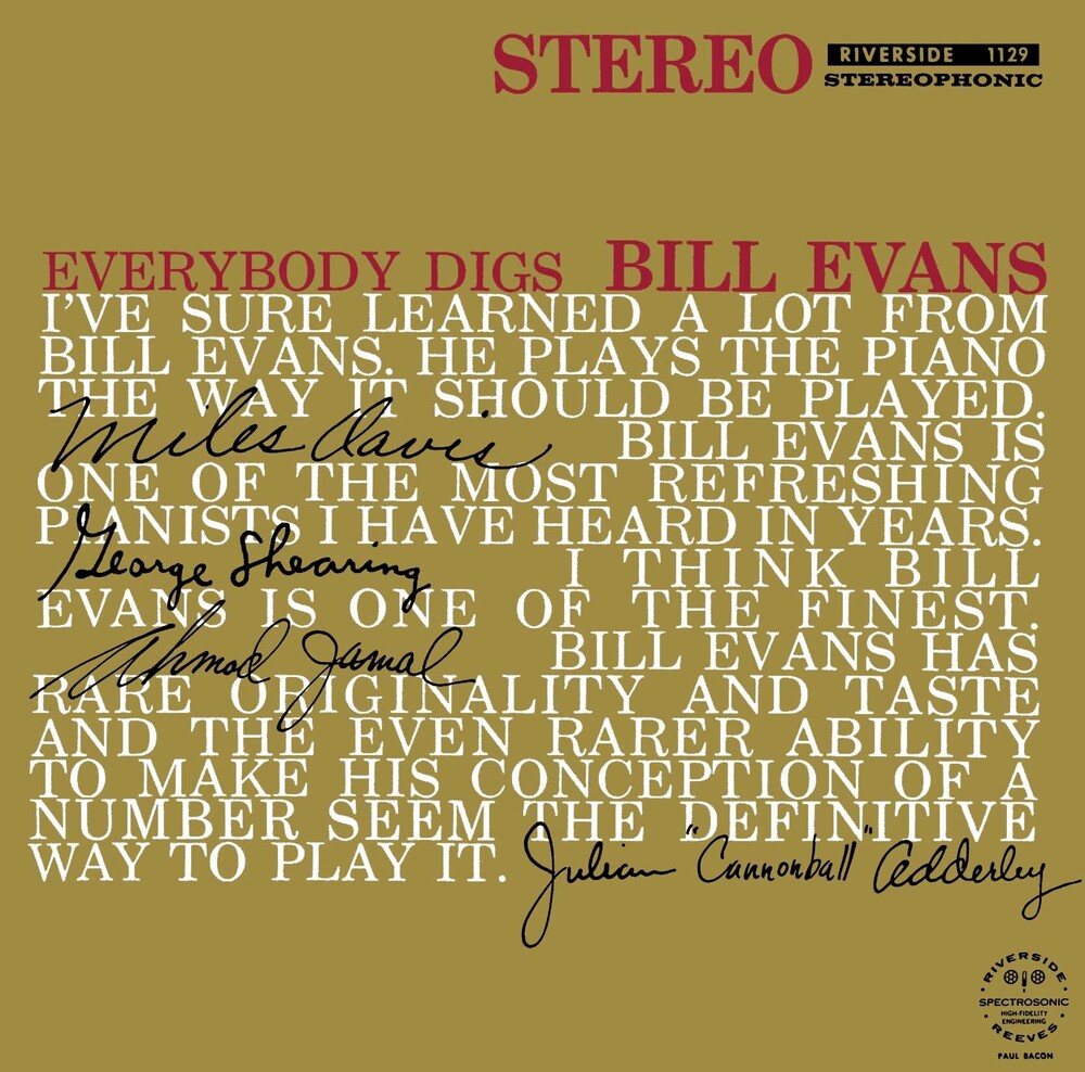 Everybody Digs Bill Evans - UHQCD [CD]