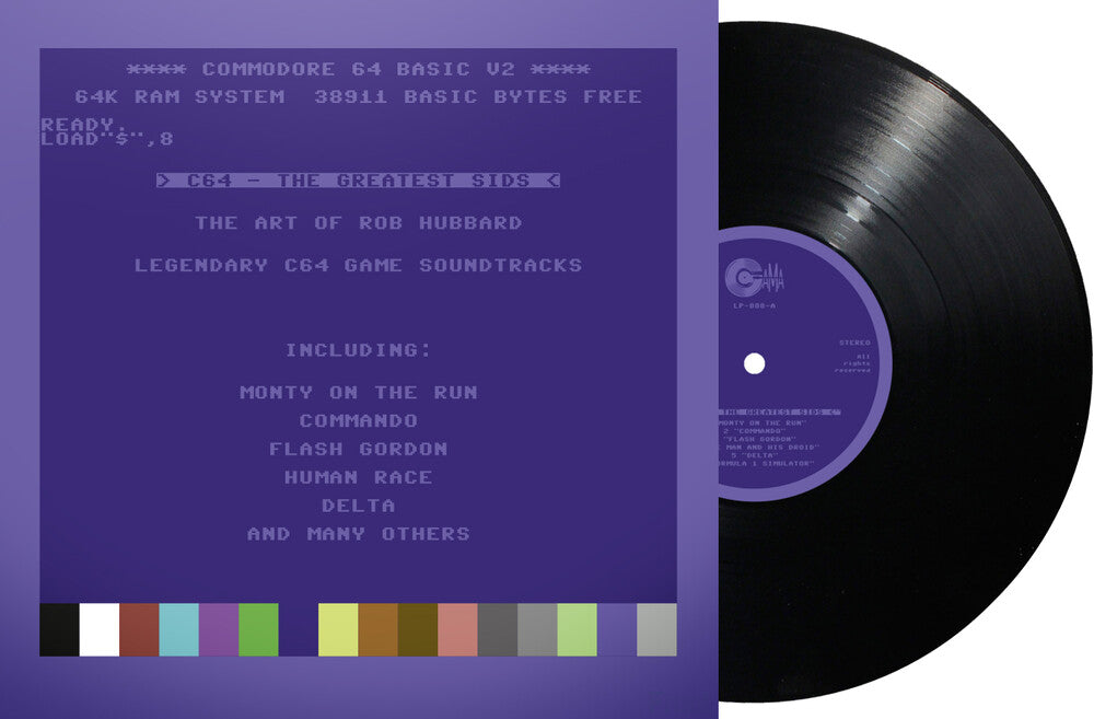 C64 Greatest Sids: The Art Of Rob Hubbard (Fra) [LP]