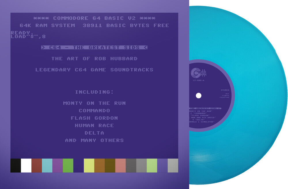 C64 Greatest Sids: Art Of Rob Hubbard - Turquoise [LP]