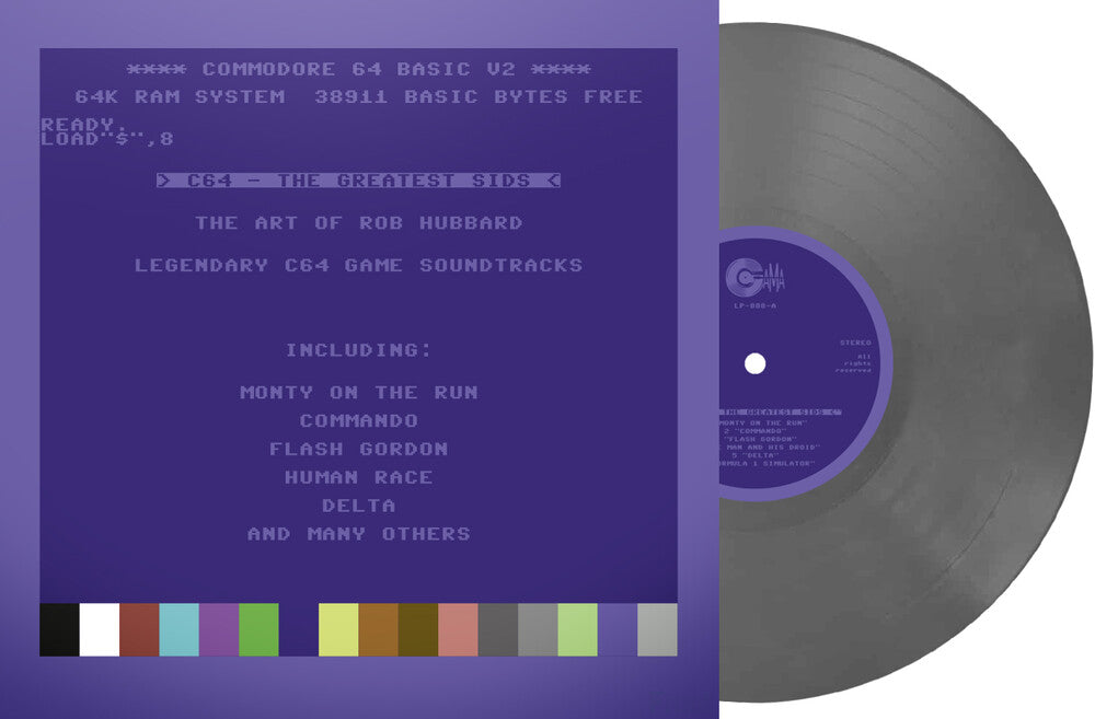 C64 Greatest Sids: Art Of Rob Hubbard - Grey Vinyl [LP]