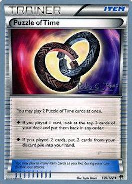 Puzzle of Time (109/122) (Dragones y Sombras - Pedro Eugenio Torres) [World Championships 2018] (Online Only)