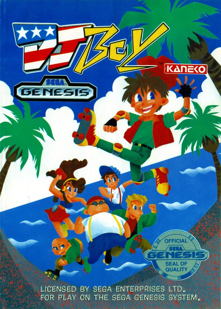 DJ Boy (Sega Genesis) (ONLINE ORDER ONLY)