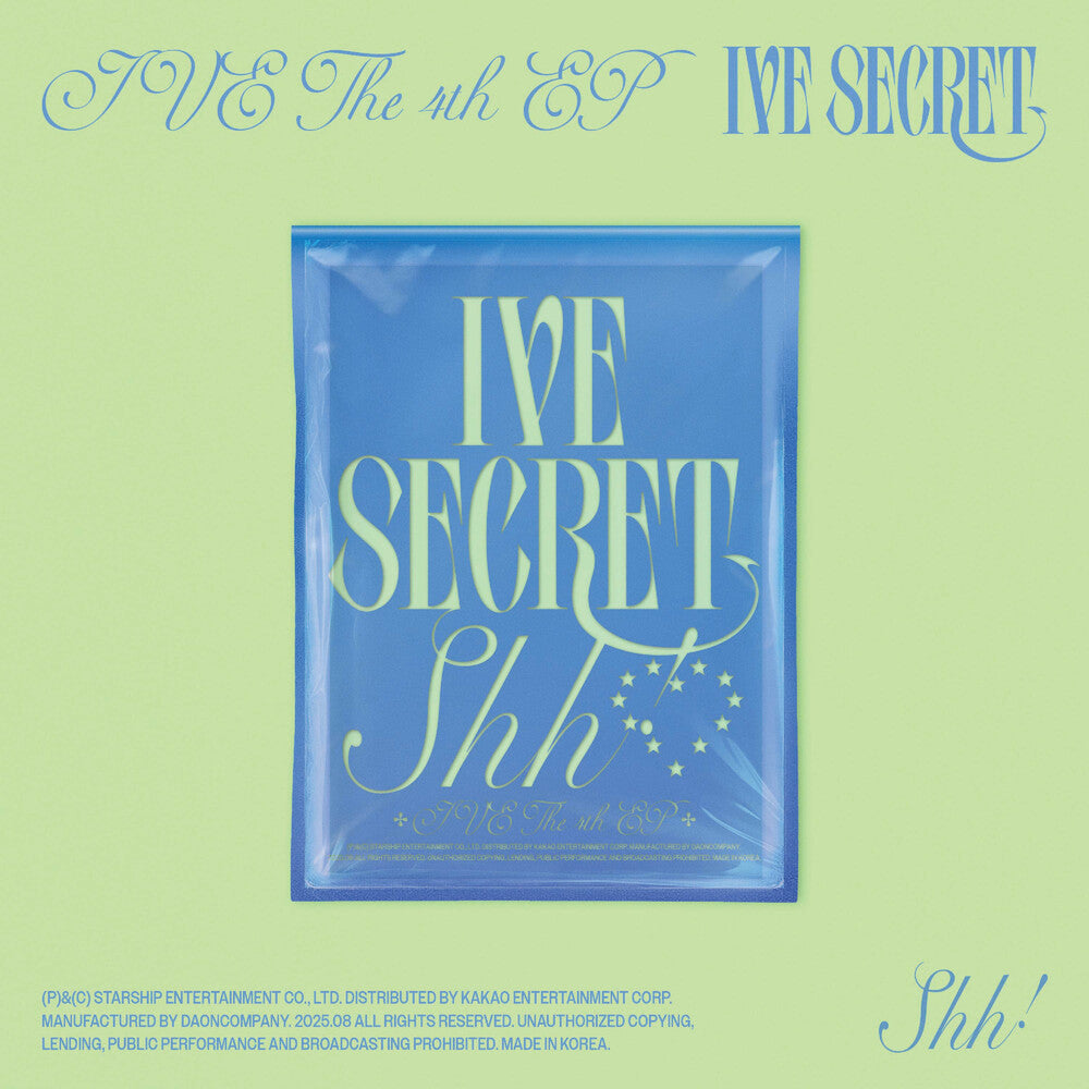 IVE THE 4TH EP IVE SECRET [Shh ver.]