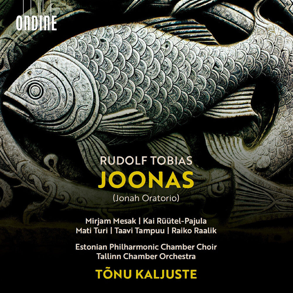 Rudolf Tobias: Joonas (Jonah Oratorio) [CD]