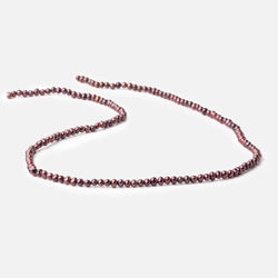 3x2mm Raspberry Side Drilled Off Round Freshwater Pearls 15.5 inch 150 pieces