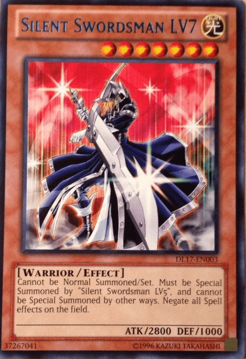 Silent Swordsman LV7 (Blue) [DL17-EN003] Rare (ONLINE ORDER ONLY)