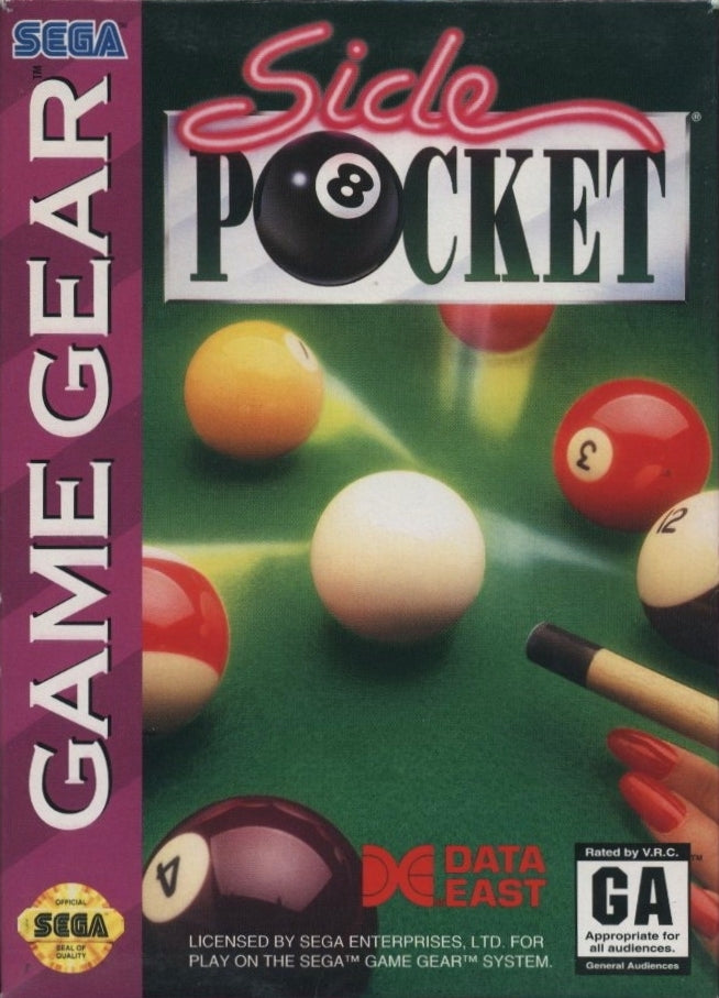 Side Pocket (Sega Game Gear) (ONLINE ORDER ONLY)