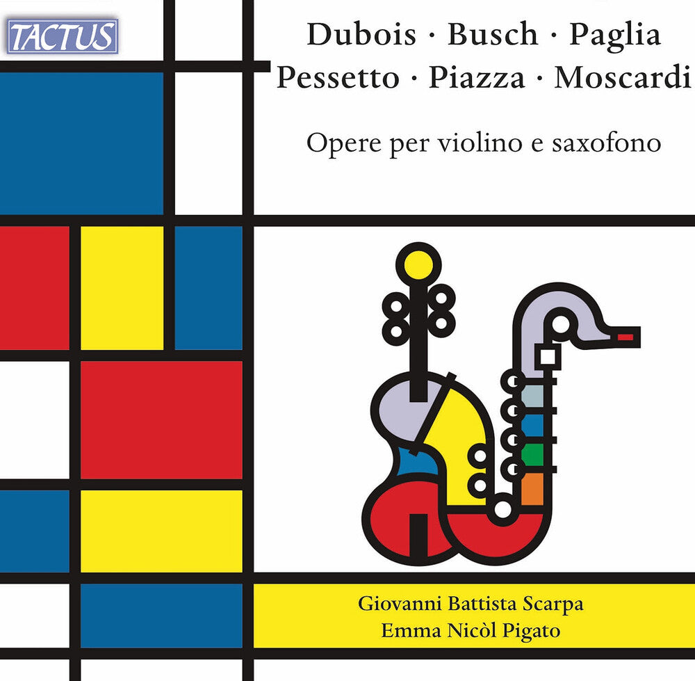 Works For Vn & Saxophone [CD]
