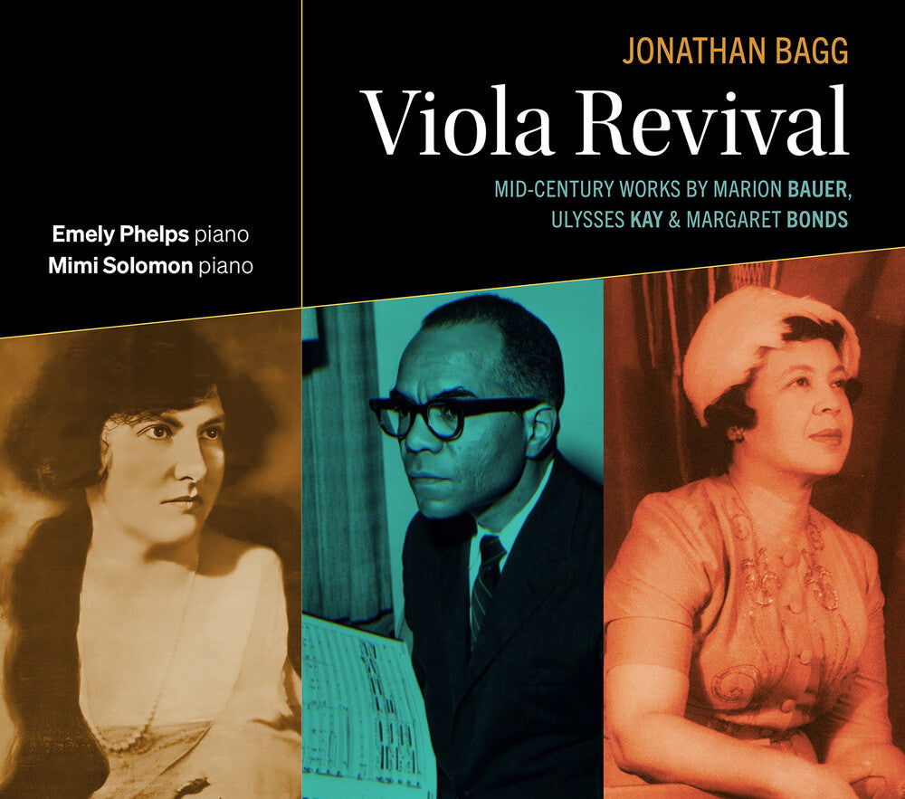 Viola Revival: Mid-Century Works By Marion Bauer [CD]