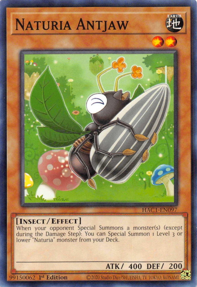 Naturia Antjaw [HAC1-EN097] Common (ONLINE ORDER ONLY)