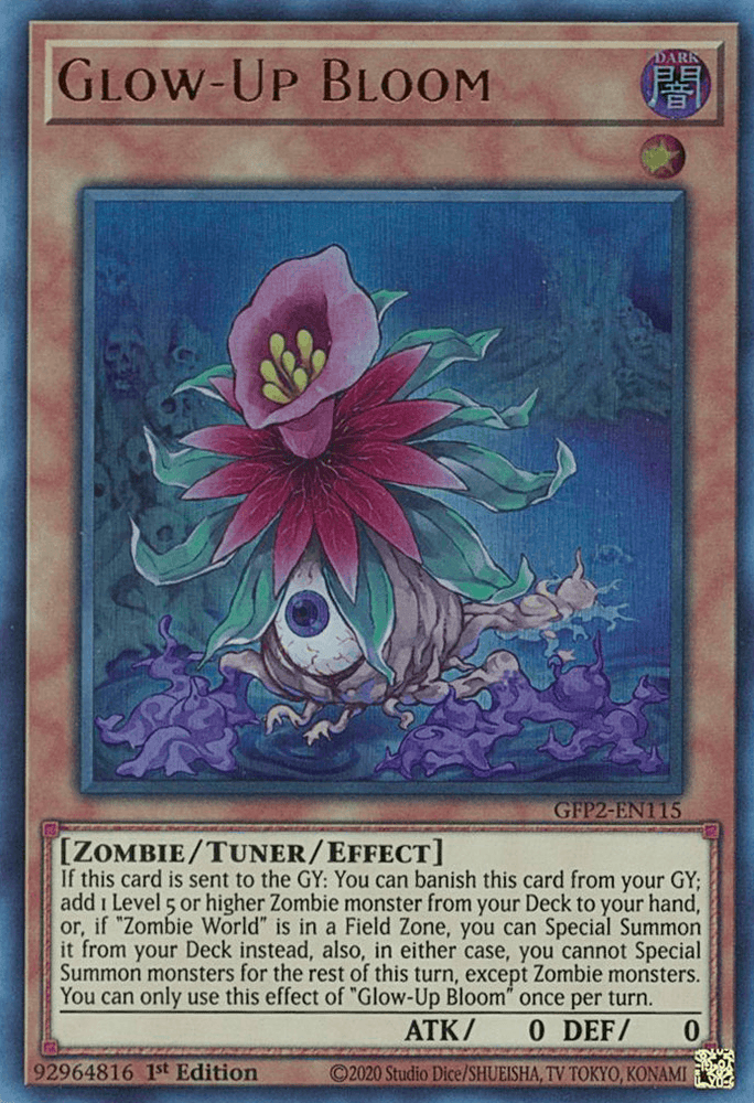 Glow-Up Bloom [GFP2-EN115] Ultra Rare (ONLINE ORDER ONLY)