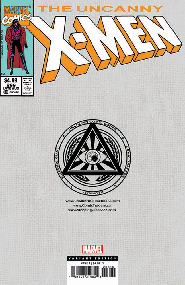 [Double Signed by Lenore Zann | Aj LoCasio] UNCANNY X-MEN #266 FACSIMILE EDITION UNKNOWN COMICS TYLER KIRKHAM VAR [IN STOCK] (ONLINE ORDER ONLY)