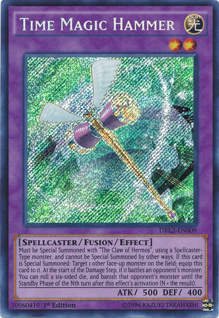 Time Magic Hammer [DRL2-EN009] Secret Rare (ONLINE ORDER ONLY)