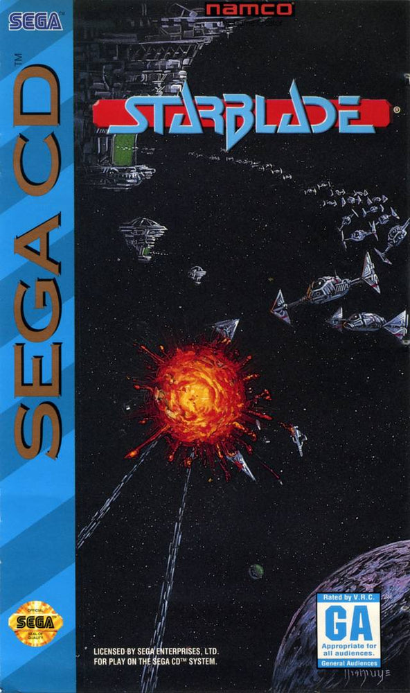 Starblade (Sega CD) (ONLINE ORDER ONLY)
