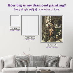 Diamond Art Club – Protection Runes Diamond Painting (Square Drill, 27.6" x 34.7") (ONLINE ORDER ONLY)