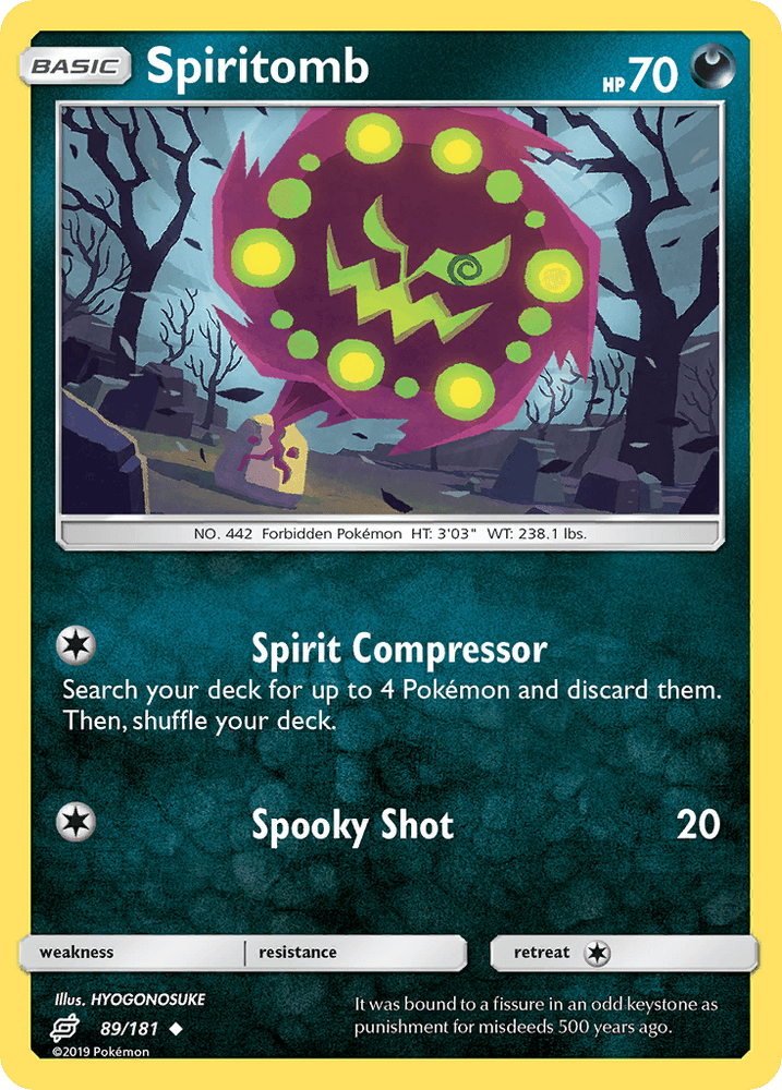 Spiritomb (89/181) [Sun & Moon: Team Up] (Online Only)