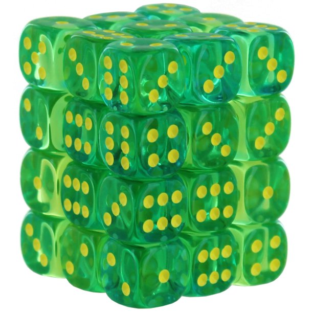 CHESSEX: D6 Gemini™ DICE SETS - 12mm