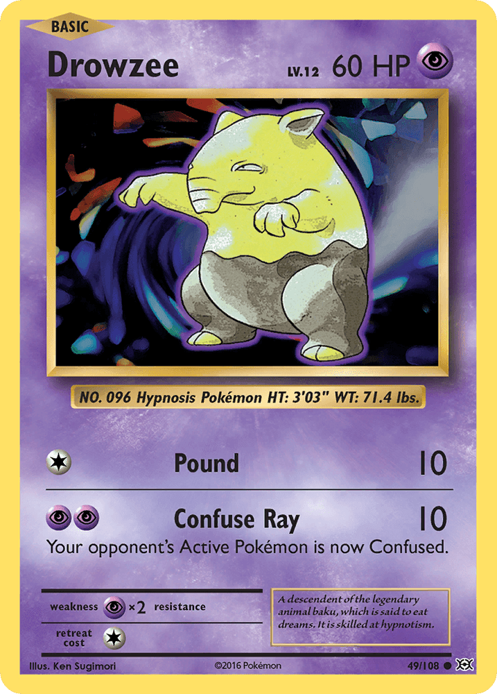 Drowzee (49/108) [XY: Evolutions] (Online Only)