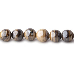 4.5-6.5mm Schalenblende Plain Round Beads 16 inch 81 pieces AA rare (ONLINE ORDER ONLY)