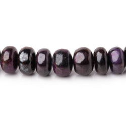 4.5-7.5mm Sugilite Plain Rondelle Beads 18 inch 103 pieces AA (ONLINE ORDER ONLY)