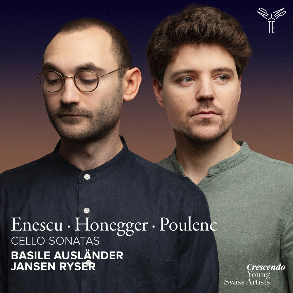 Enescu Honegger & Poulenc: Cello Sonatas [CD]