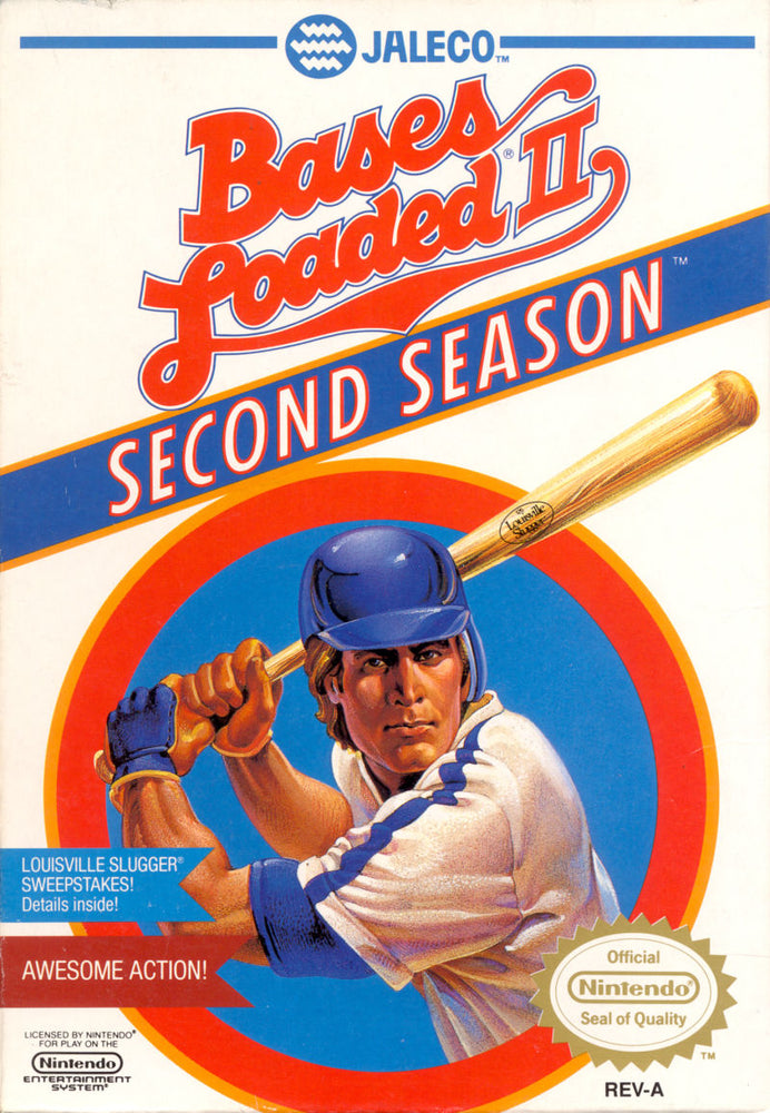 Bases Loaded II: Second Season (Nintendo NES) (Online Order Only)