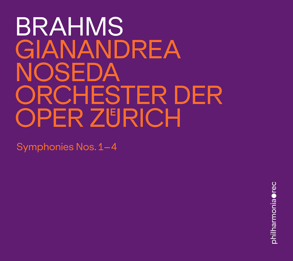 Pre-Order: Johannes Brahms: Syms 1-4 [CD]