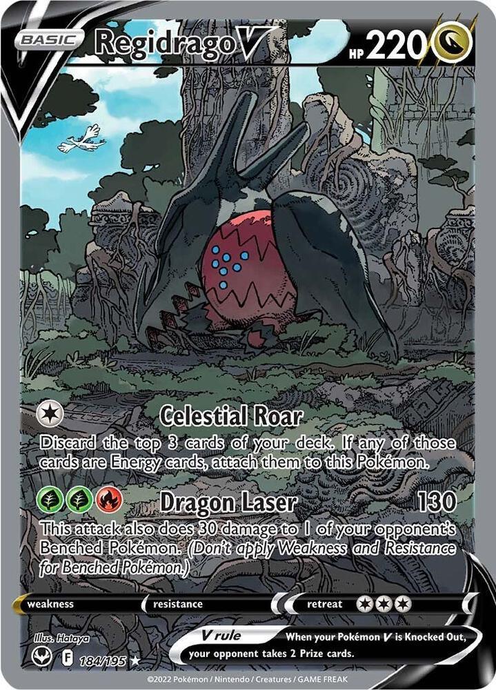 Regidrago V (184/195) [Sword & Shield: Silver Tempest] (Online Only)