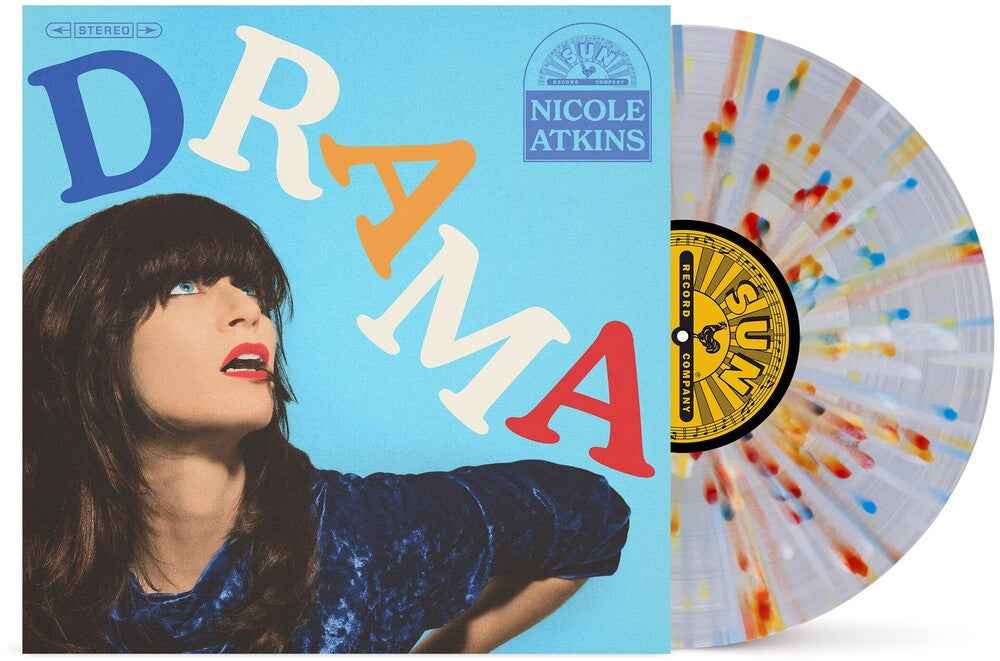 Pre-Order: Drama [Translucent Clear with Red Blue & Yellow Splatter]