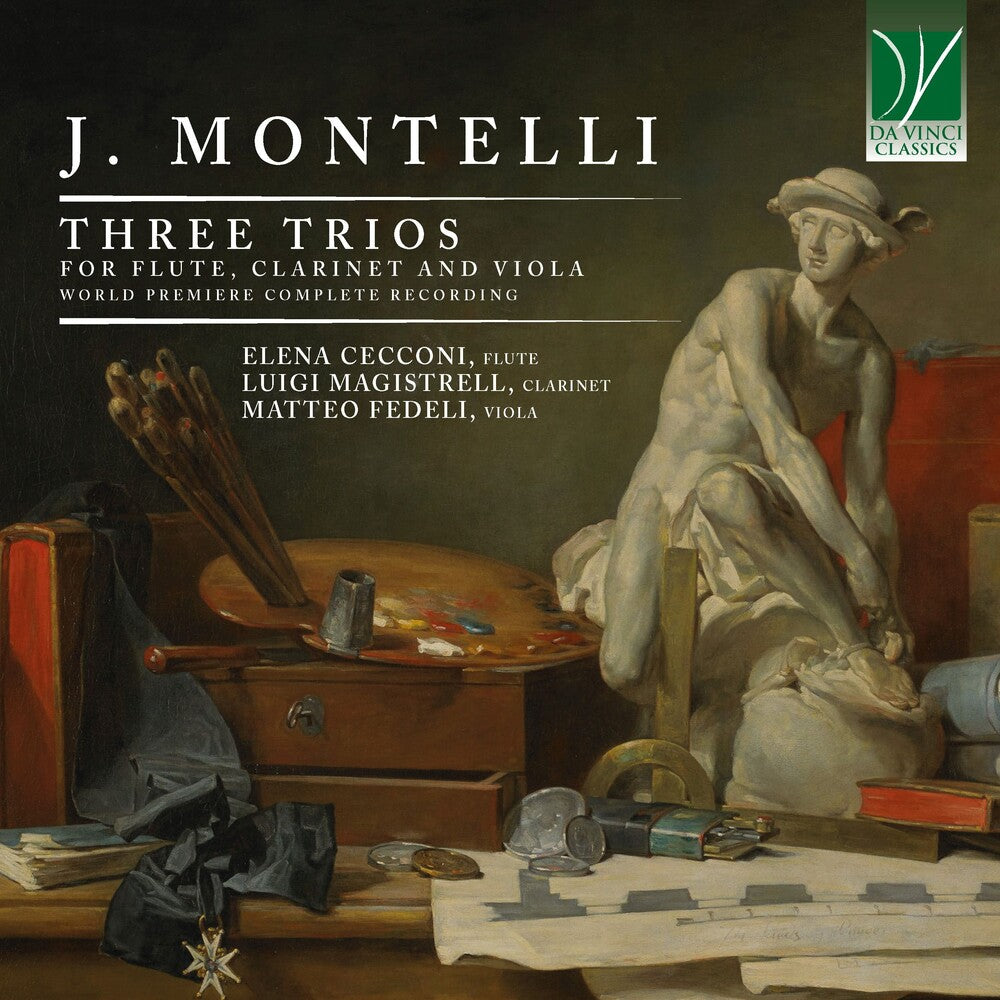 J. Montelli: Three Trios for Flute, Clarinet & Viola [CD]