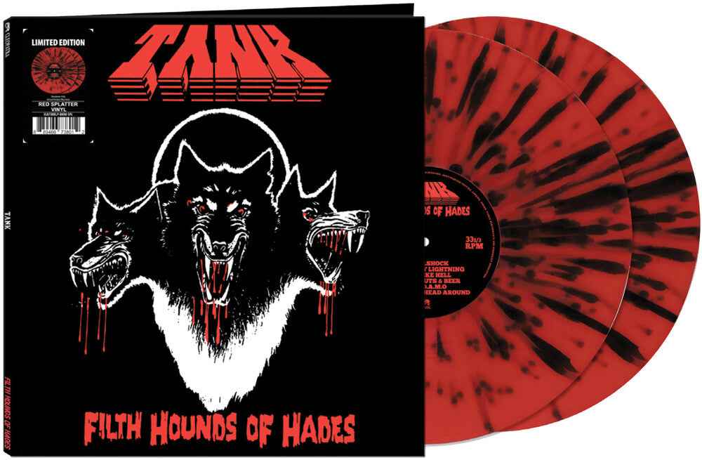 Filth Hounds of Hades - Deluxe Edition [Red/Black Splatter] (ONLINE ORDER ONLY)