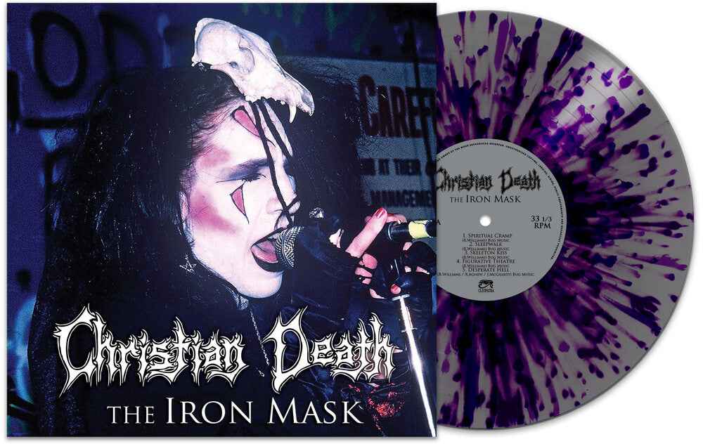 The Iron Mask [Purple/Silver Splatter]