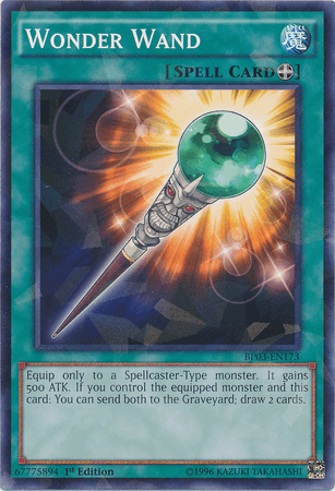 Wonder Wand [BP03-EN173] Shatterfoil Rare (ONLINE ORDER ONLY)