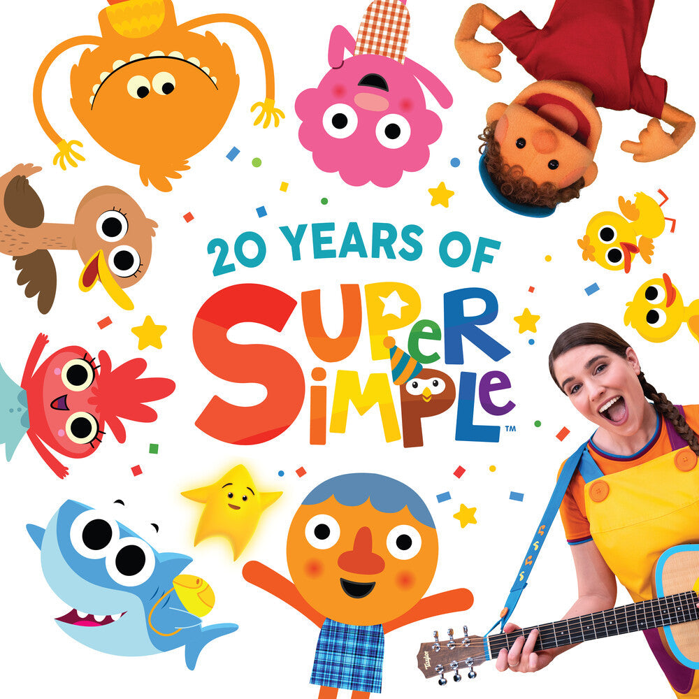 Pre-Order: 20 Years Of Super Simple [Colored Vinyl] [Limited Edition] (ONLINE ORDER ONLY)