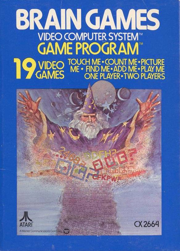 Brain Games (Atari 2600) (Online Order Only)