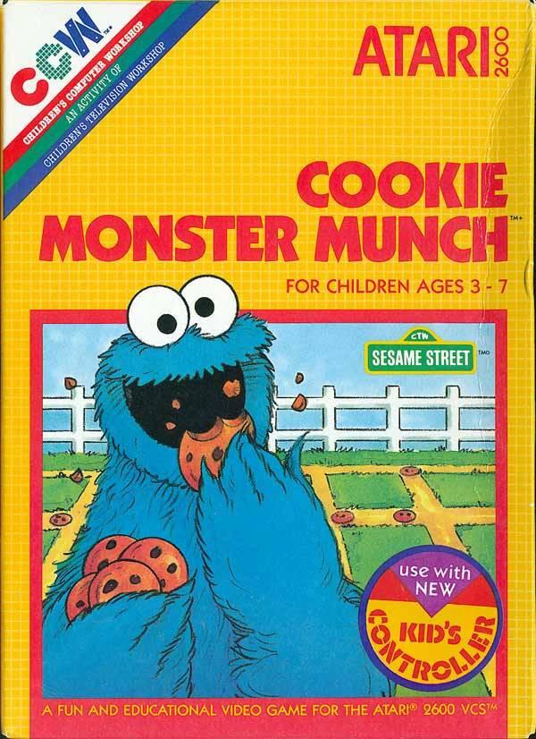 Cookie Monster Munch (Atari 2600) (Online Only)