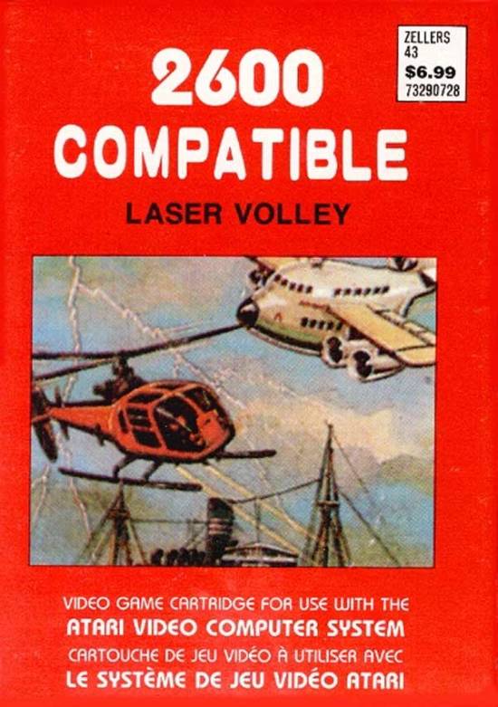 Laser Volley (Atari 2600) (Online Order Only)