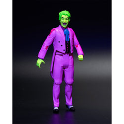 DC Retro The Joker Batman: Classic TV Series Black Light Gold Label 6-Inch Action Figure - Entertainment Earth Exclusive (Online Order Only)