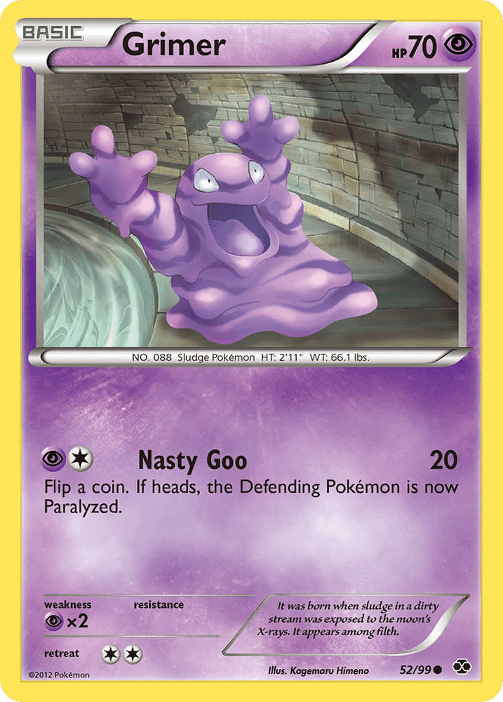 Grimer (52/99) [Black & White: Next Destinies] (Online Only)