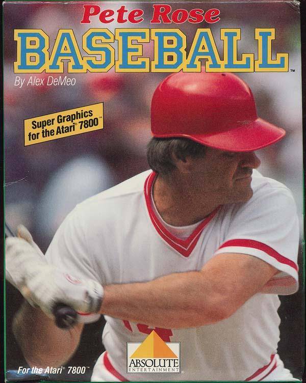 Pete Rose Baseball (Atari 7800) (Online Only)
