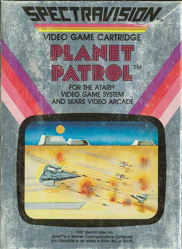Planet Patrol (Atari 2600) (Online Order Only)