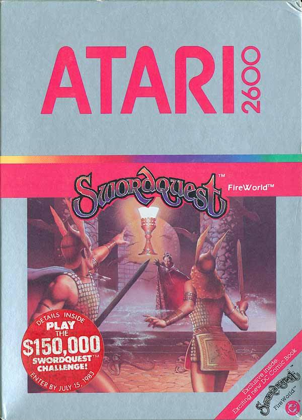 Swordquest Fireworld (Atari 2600) (Online Order Only)