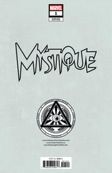 [Signed by Kaare Andrews] MYSTIQUE #1 UNKNOWN COMICS KAARE ANDREWS VIRGIN CONNECTING COVER EXCLUSIVE VAR [IN STOCK] (ONLINE ORDER ONLY)