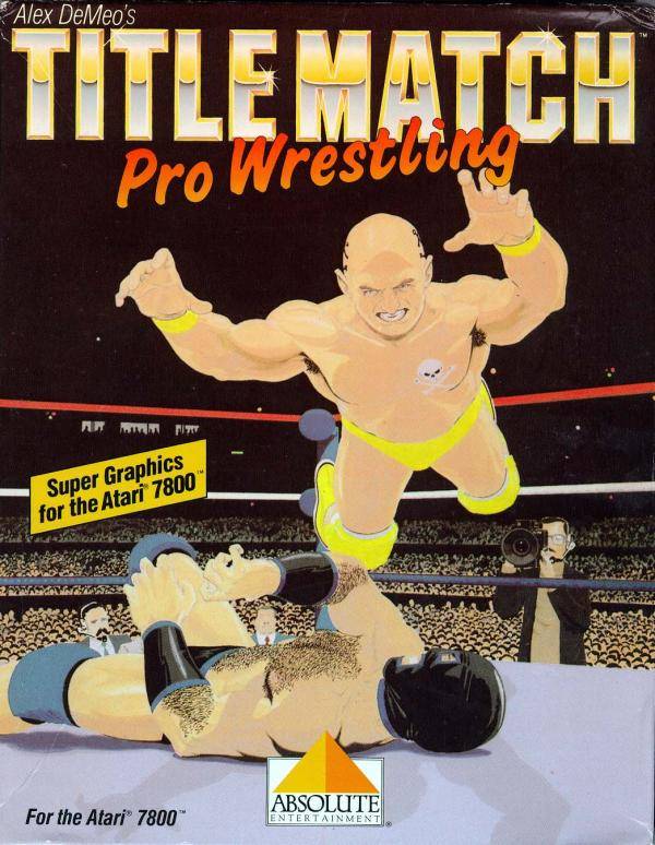 Alex DeMeo's Title Match Pro Wrestling (Atari 7800) (Online Only)